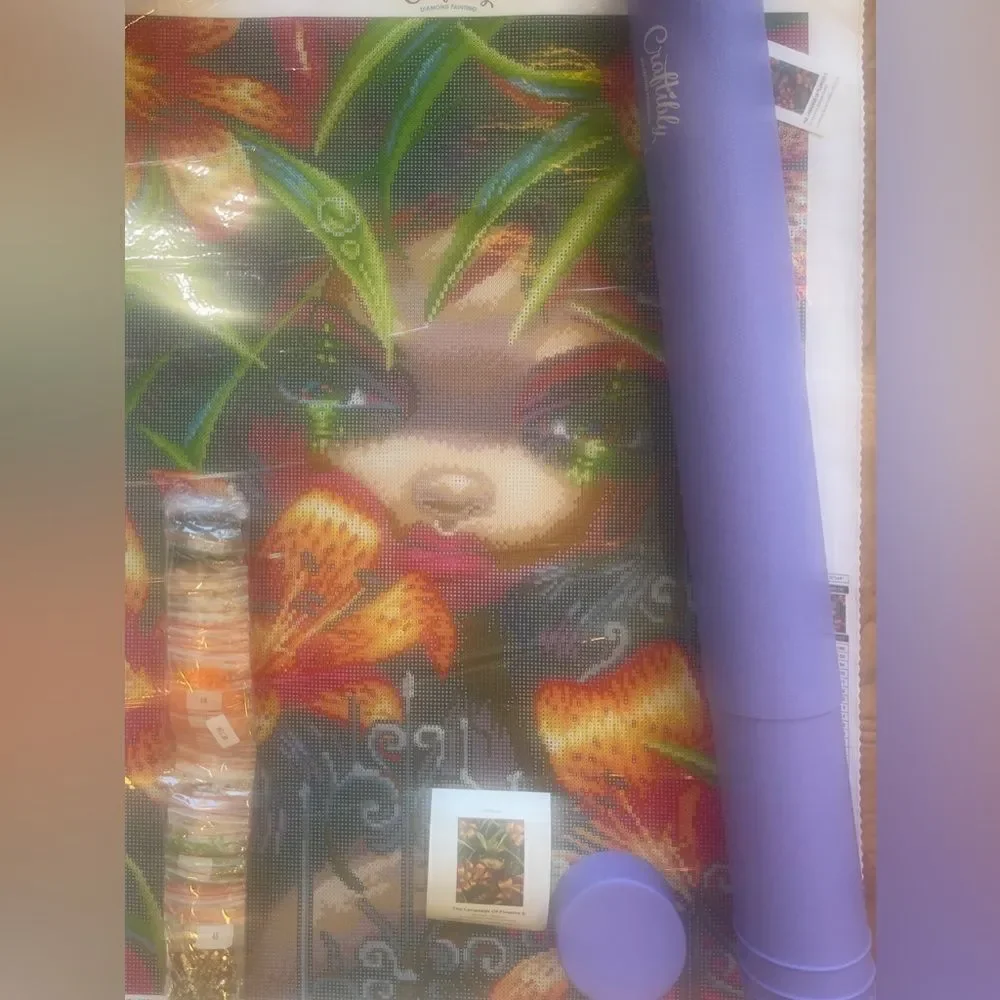 The Language of Flowers 5 by Jasmine Beckett Griffith diamond painting kit!